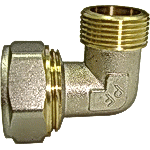 Уголок 16 х 1/2" Нар.